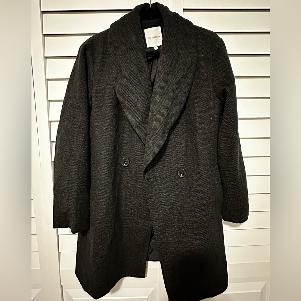 Avec Les Filles Coat - Double Breasted